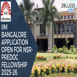IIM Bangalore Application Open For NSR Predoc Fellowship 2026
